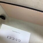 Gucci Women Matelassé Leather Top Handle Bag Beige GG Matelassé Leather Double G - Image 9