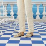 Gucci Women Maxi GG Princetown Slipper Beige White GG Raffia Effect Fabric Flat - Image 12