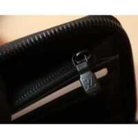 Louis Vuitton LV Unisex Brazza Wallet Vertical Black Monogram Shadow Calf Leather (8)