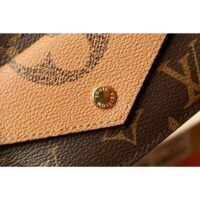 Louis Vuitton LV Unisex Card Holder Recto Verso Brown Monogram Reverse Coated Canvas (8)