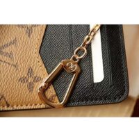 Louis Vuitton LV Unisex Card Holder Recto Verso Brown Monogram Reverse Coated Canvas (8)