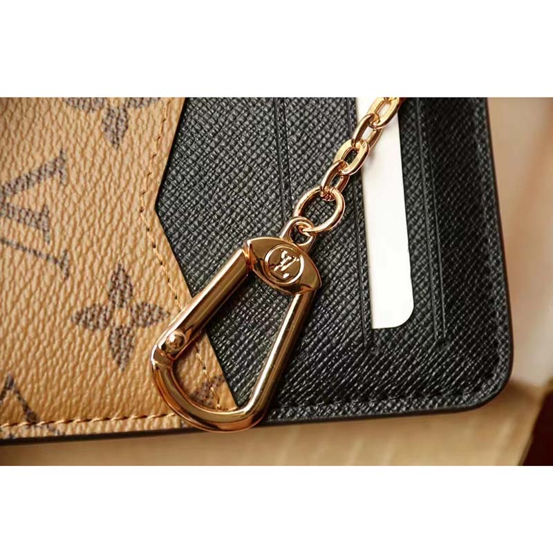 Louis Vuitton LV Recto Verso Card Holder Brown ref.796004 - Joli