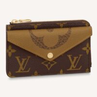 Louis Vuitton LV Unisex Card Holder Recto Verso Brown Monogram Reverse Coated Canvas (8)