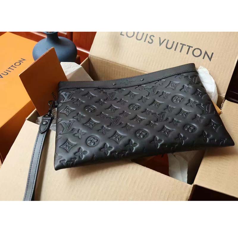 Louis Vuitton Discovery Pochette Monogram Shadow Leather GM at 1stDibs  lv  discovery pochette, monogrammed leather iphone case, monogram shadow louis  vuitton