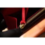 Louis Vuitton LV Unisex Emilie Wallet Rose Ballerine Pink Coated Canvas Grained Cowhide - immagine 9