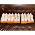 Louis Vuitton LV Unisex Frontrow Sneaker Circle White Calf Leather Rubber Outsole - Image 10