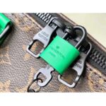 Louis Vuitton LV Unisex Keepall Bandoulière 50 Travel Bag Monogram Macassar Coated Canvas - Imagen 7