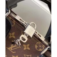 Louis Vuitton LV Unisex Keepall Bandoulière 55 Monogram Canvas Natural Cowhide Leather (1)