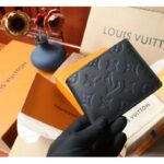 Louis Vuitton LV Unisex Multiple Wallet Black Monogram Shadow Calf Leather Cowhide - immagine 8