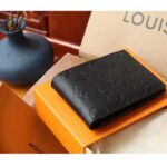 Louis Vuitton LV Unisex Multiple Wallet Black Monogram Shadow Calf Leather Cowhide - immagine 3