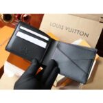 Louis Vuitton LV Unisex Multiple Wallet Black Monogram Shadow Calf Leather Cowhide - immagine 7