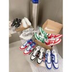 Louis Vuitton LV Unisex Nike Air Force 1 Sneaker Green Monogram Embossed Calf Leather - Bild 11