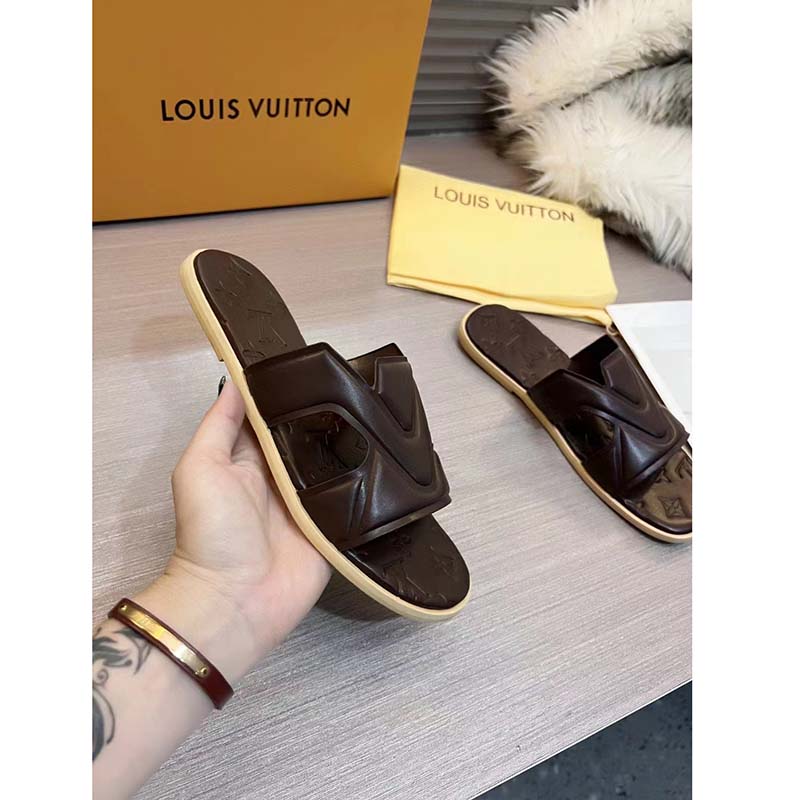 Louis Vuitton LV Oasis Sandal BLACK. Size 10.0