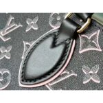 Louis Vuitton LV Unisex Onthego MM Tote Black Monogram Coated Canvas - Bild 8