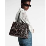 Louis Vuitton LV Unisex Onthego MM Tote Black Monogram Coated Canvas - Bild 12