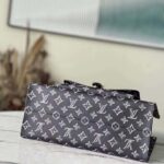 Louis Vuitton LV Unisex Onthego MM Tote Black Monogram Coated Canvas - Bild 5