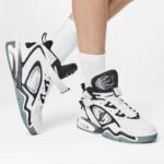 Louis Vuitton LV Unisex Trainer 2 Sneaker White Calf Leather Rubber Outsole - Image 16