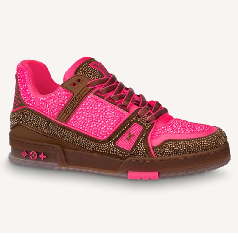SALEOFF Louis Vuitton Trainer Pink Rose Sneaker - USALast