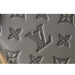 Louis Vuitton LV Unisex Zippy Wallet Galet Gray Mahina Perforated Calf Leather - Image 7