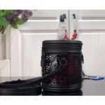 Louis Vuitton LV Women Cannes Handbag Black Patent Calfskin Cowhide Leather - Imagen 3