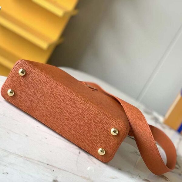 Louis Vuitton LV Women Capucines BB Handbag Brown Python Taurillon Leather (1)