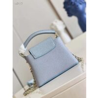 Louis Vuitton LV Women Capucines BB Handbag Lilas Purple Taurillon Leather (9)