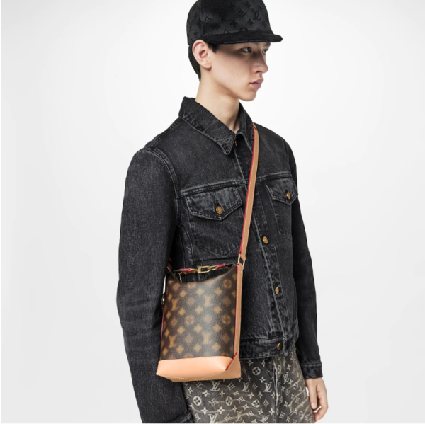Louis Vuitton LV Women Hobo Cruiser PM Handbag Blurry Monogram Coated Canvas (1)