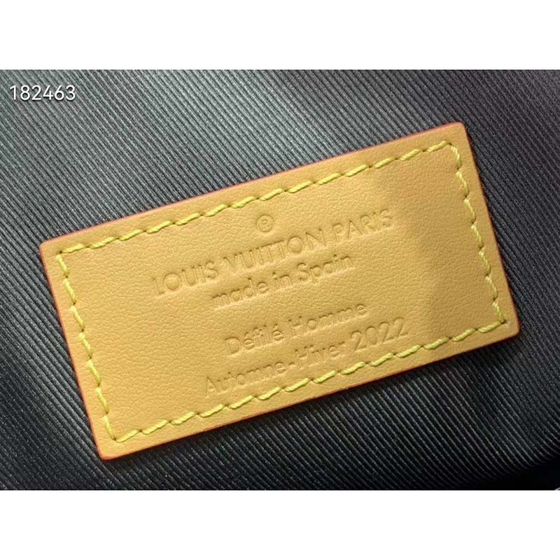 Louis Vuitton Hobo Cruiser PM M46241 leather canvas bag blurry monogram tote