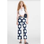 Louis Vuitton LV Women Lock It Flat Mule Blue Denim Leather LV Circle - immagine 11