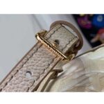 Louis Vuitton LV Women Nano Noé Bucket Bag Beige Monogram Embossed Supple Grained Cowhide - Bild 9