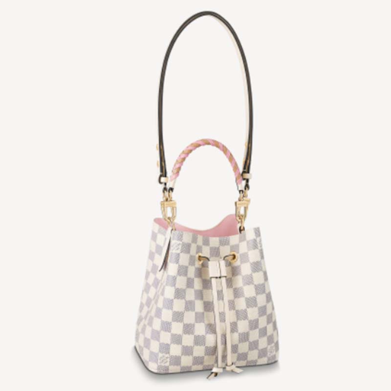 Louis Vuitton Damier Azur NeoNoe - White Bucket Bags, Handbags - LOU519209