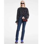 Louis Vuitton LV Women Petite Malle Handbag Black Patent Calfskin Cowhide Leather – Image 11