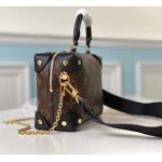 Louis Vuitton LV Women Petite Malle Souple Black Monogram Coated Canvas - Image 3