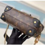 Louis Vuitton LV Women Petite Malle Souple Black Monogram Coated Canvas - Image 5