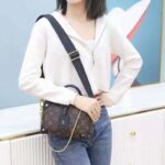 Louis Vuitton LV Women Petite Malle Souple Black Monogram Coated Canvas - Image 14