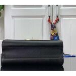 Louis Vuitton LV Women Twist MM Lemon Handbag Black Epi Grained Cowhide - immagine 5