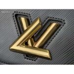 Louis Vuitton LV Women Twist MM Lemon Handbag Black Epi Grained Cowhide - immagine 7
