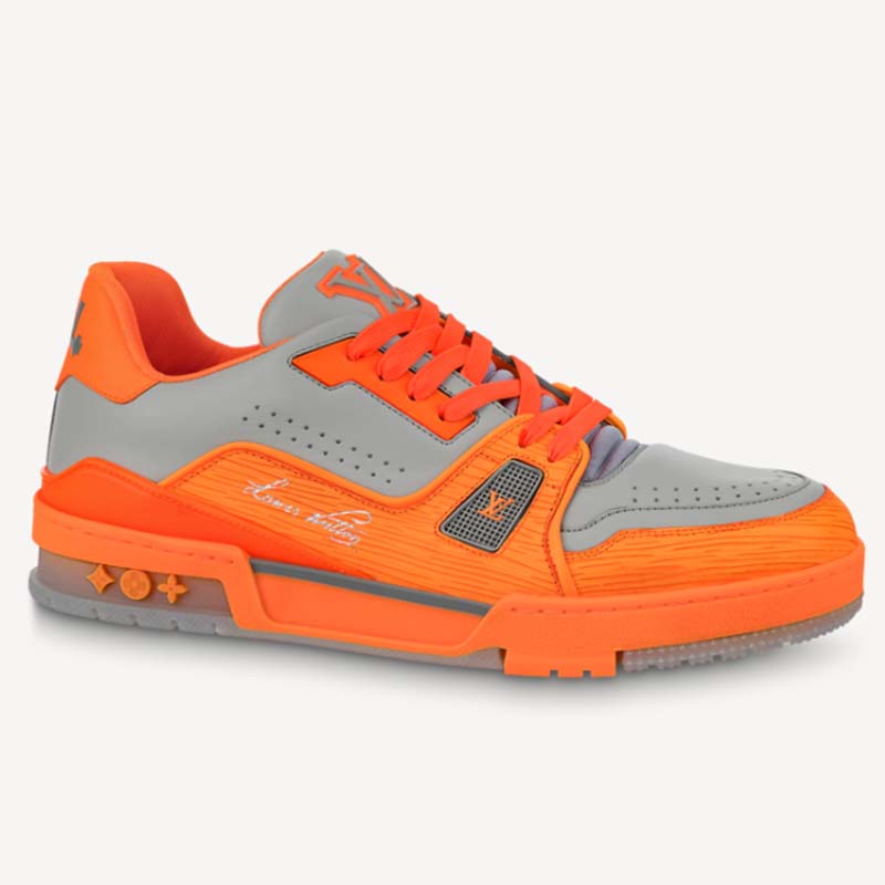 Louis Vuitton® LV Trainer Sneaker Orange. Size 11.0 in 2023