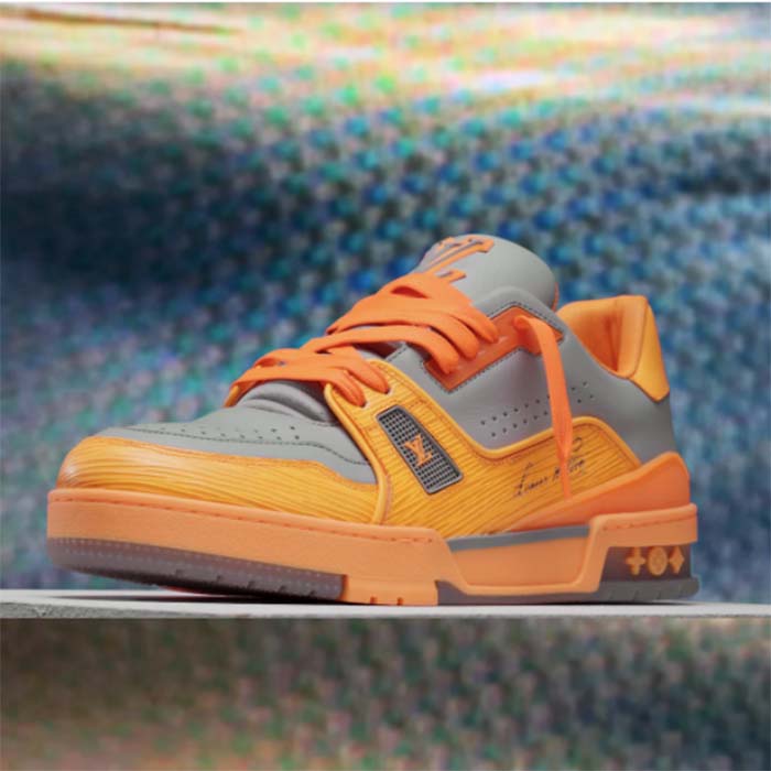 Louis Vuitton® LV Trainer Sneaker Orange. Size 11.0 in 2023