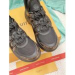 Louis Vuitton Women LV Archlight Sneaker Black Patent Monogram Canvas Technical Fabrics - Bild 4