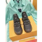 Louis Vuitton Women LV Archlight Sneaker Black Patent Monogram Canvas Technical Fabrics - Bild 3