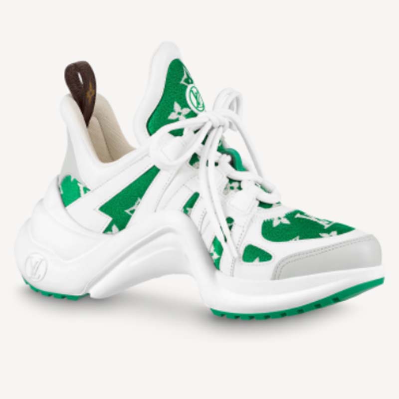 WMNS) LOUIS VUITTON LV Archlight Sports Shoes Pink/Green 1A65JQ - KICKS CREW