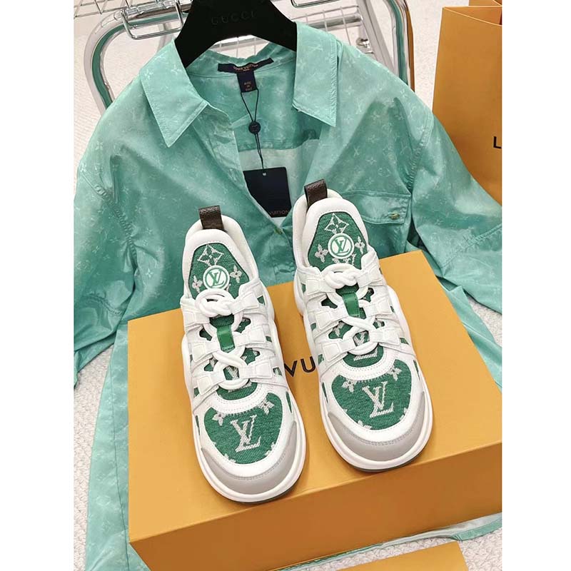 LV Archlight Trainers Luxury - Green D'eau - Size: 36.0 - Women - Louis  Vuitton® in 2023