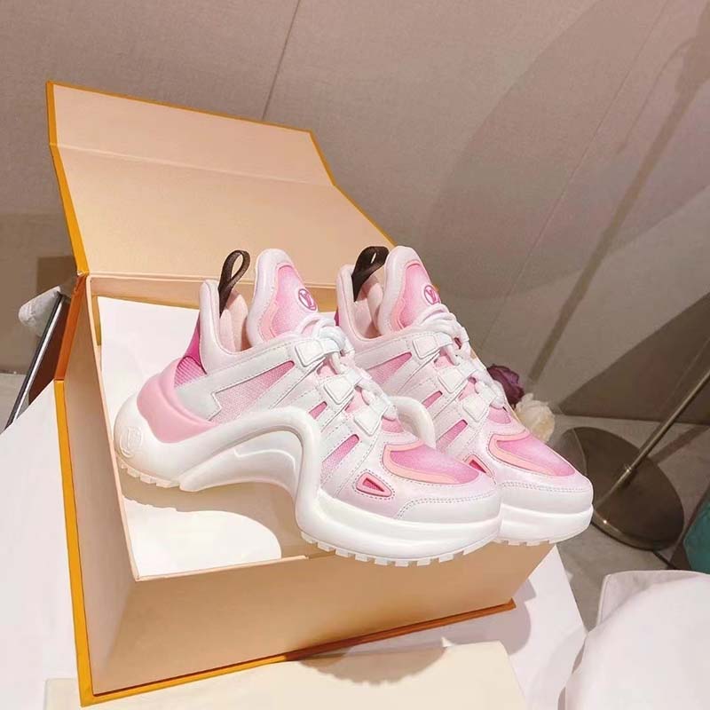 vuitton archlight sneakers pink