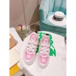 Louis Vuitton Women LV Archlight Sneaker Pink Printed Cotton Oversized Rubber Outsole - immagine 5