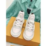 Louis Vuitton Women LV Archlight Sneaker Rose Clair Pink Lambskin Oversized Rubber – Bild 3