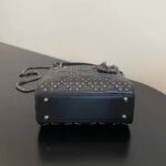 Dior Women CD Mini Lady Dior Bag Black Lucky Star Cannage Lambskin - Image 4