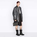 Dior Women CD 30 Montaigne Chain Bag Handle Black Maxicannage Lambskin – Image 12