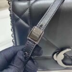Dior Women CD 30 Montaigne Chain Bag Handle Black Maxicannage Lambskin – Image 9