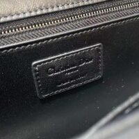Dior Women CD 30 Montaigne Chain Bag Handle Black Maxicannage Lambskin (9)